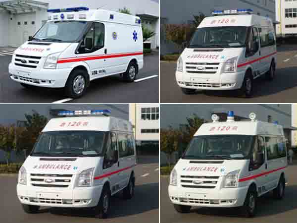江鈴全順短軸救護車(chē)圖片
