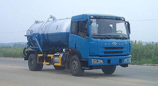 解放單橋吸污車(chē)